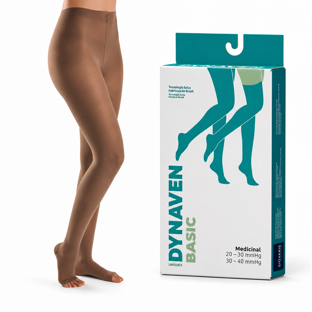 Meia Sigvaris Basic, 20-30 mmHg, Meia Calça