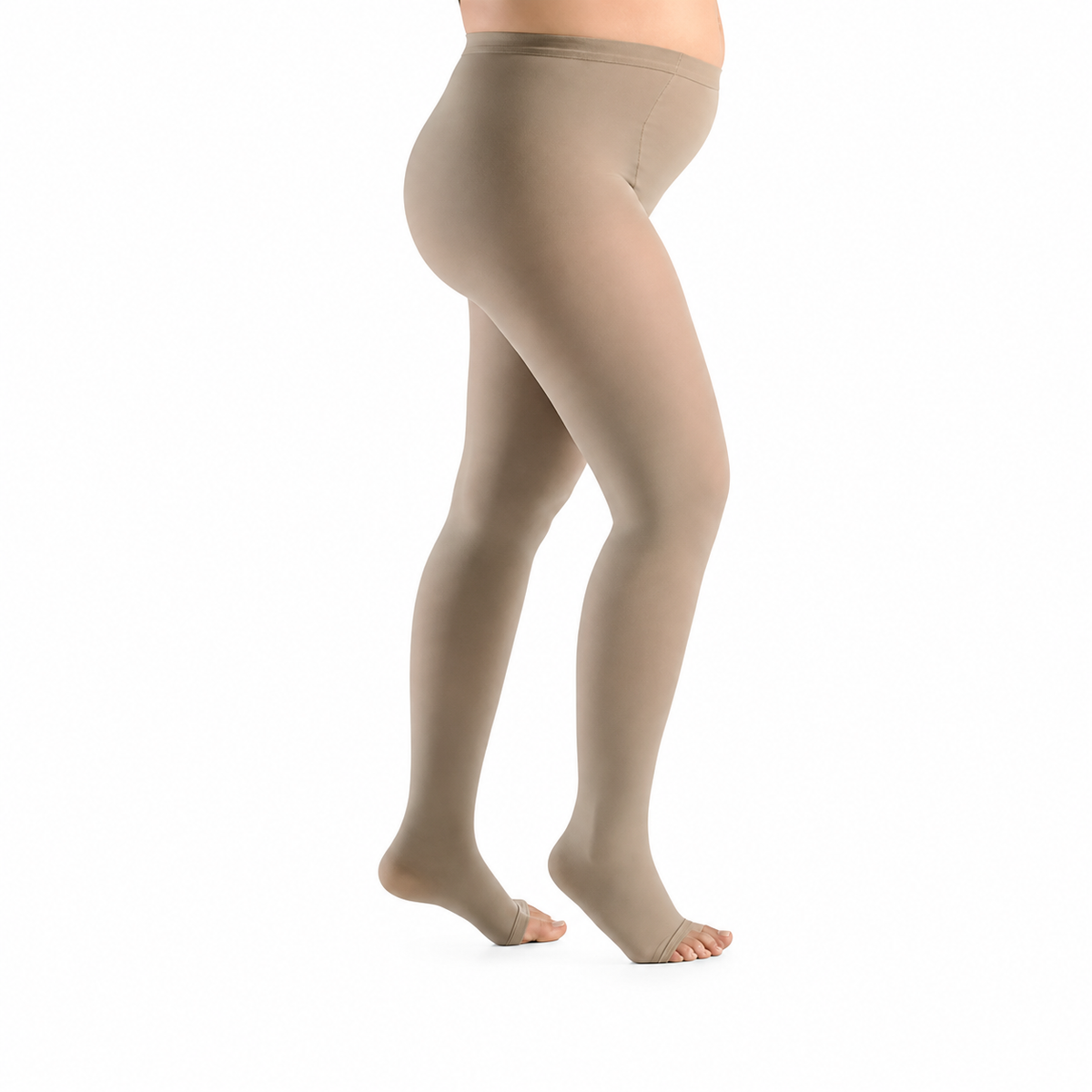 Meia Sigvaris Select Comfort, 20-30 mmHg Gestante Cor: Natural