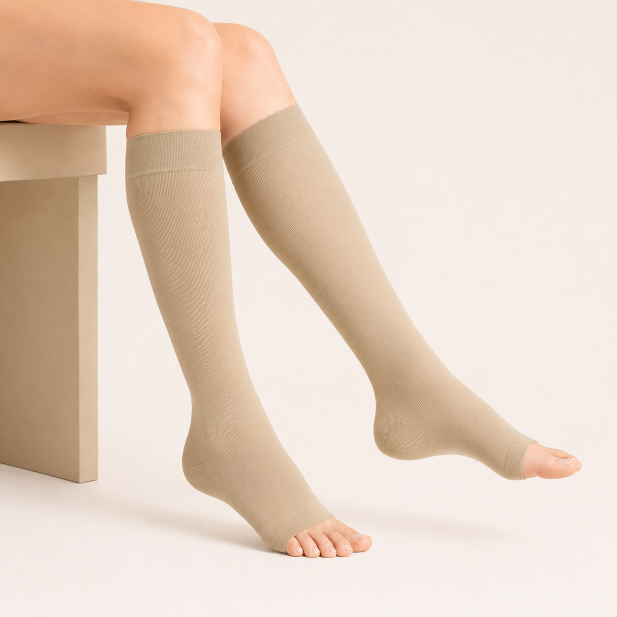 Meia Jobst UltraSheer, 20-30 mmHg, 3/4 Panturrilha