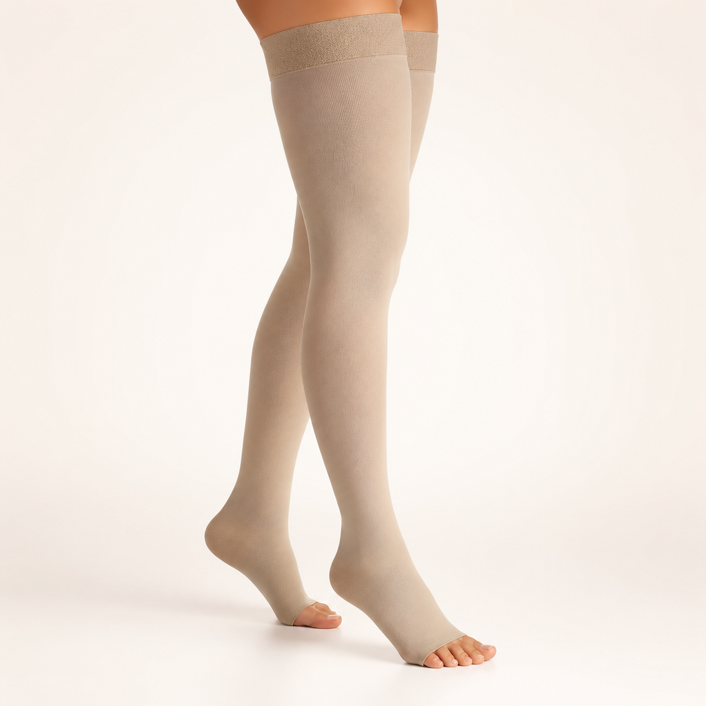 Meia Sigvaris Select Comfort, 15-20 mmHg, 7/8 Meia Coxa