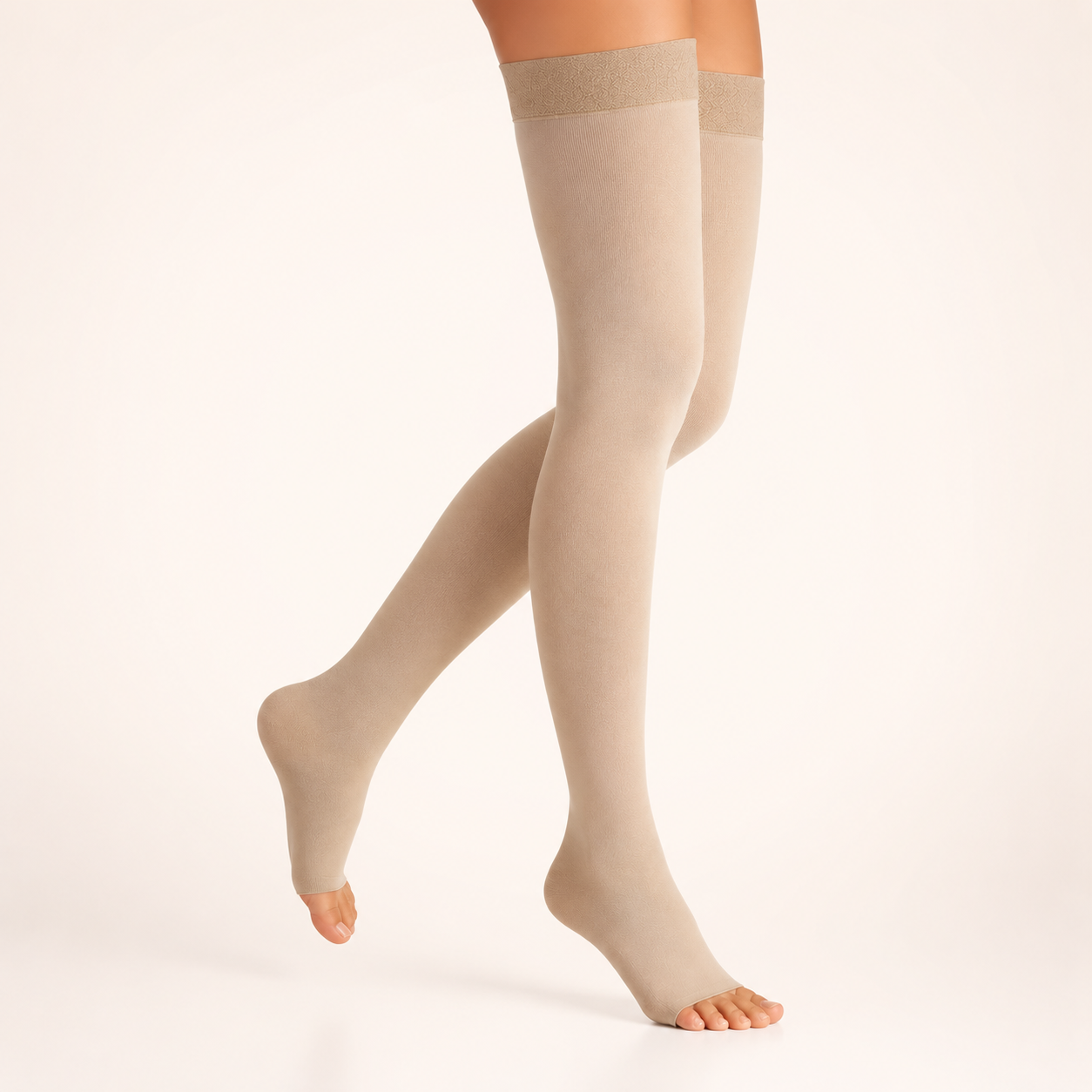 Meia Sigvaris Select Comfort, 15-20 mmHg, 7/8 Meia Coxa