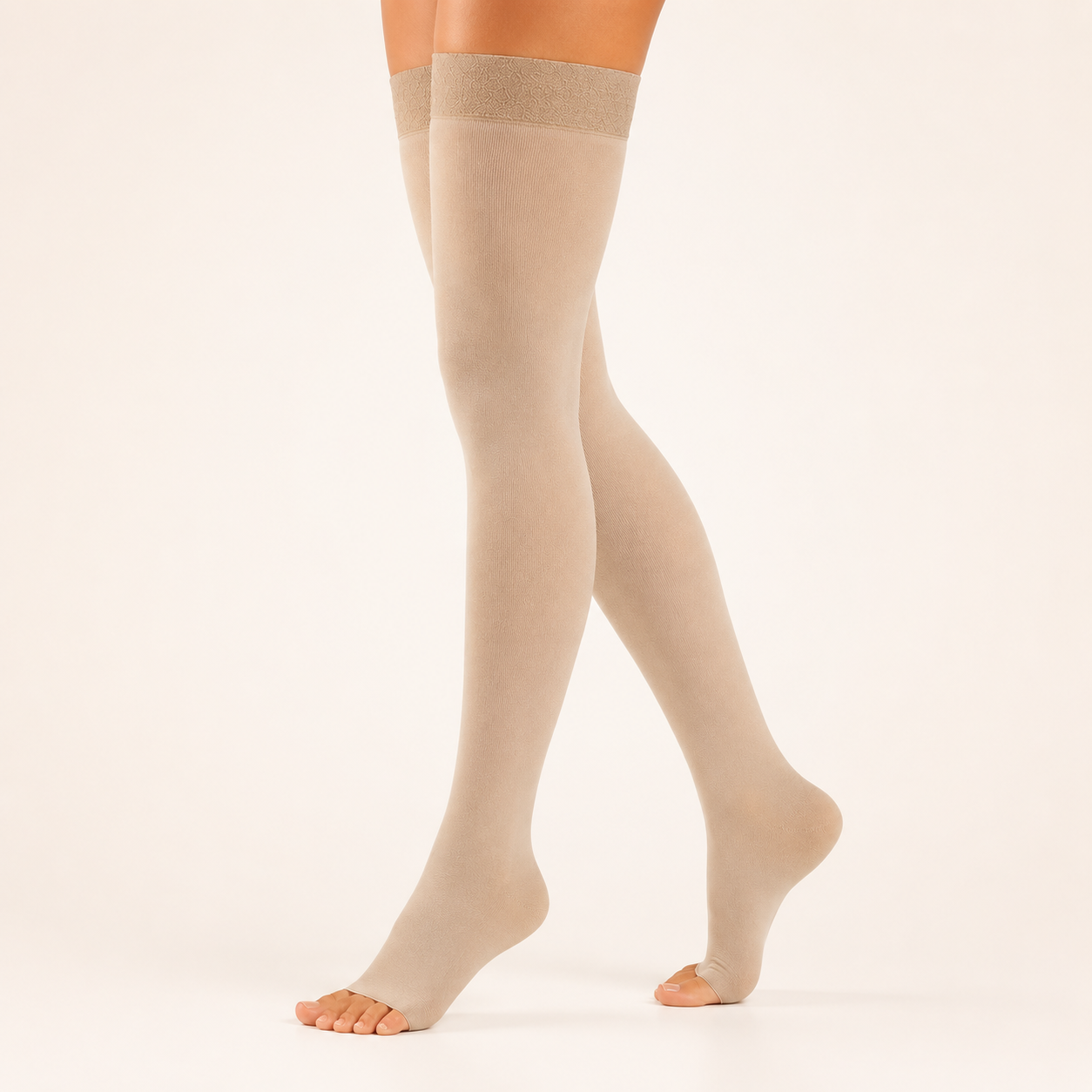 Meia Sigvaris Select Comfort, 15-20 mmHg, 7/8 Meia Coxa