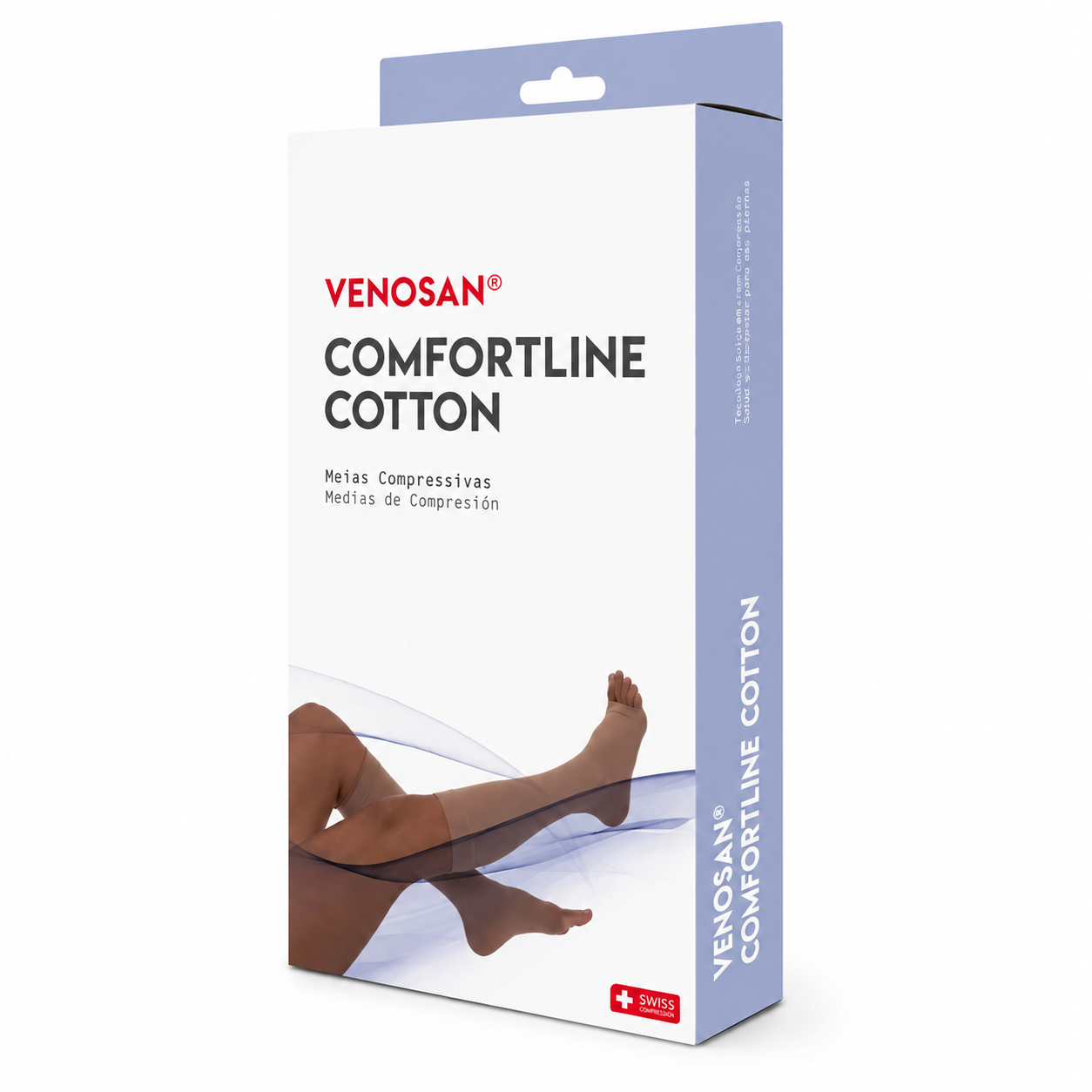 Meia Venosan Comfortline Cotton, 20-30 mmHg, 3/4 Panturrilha