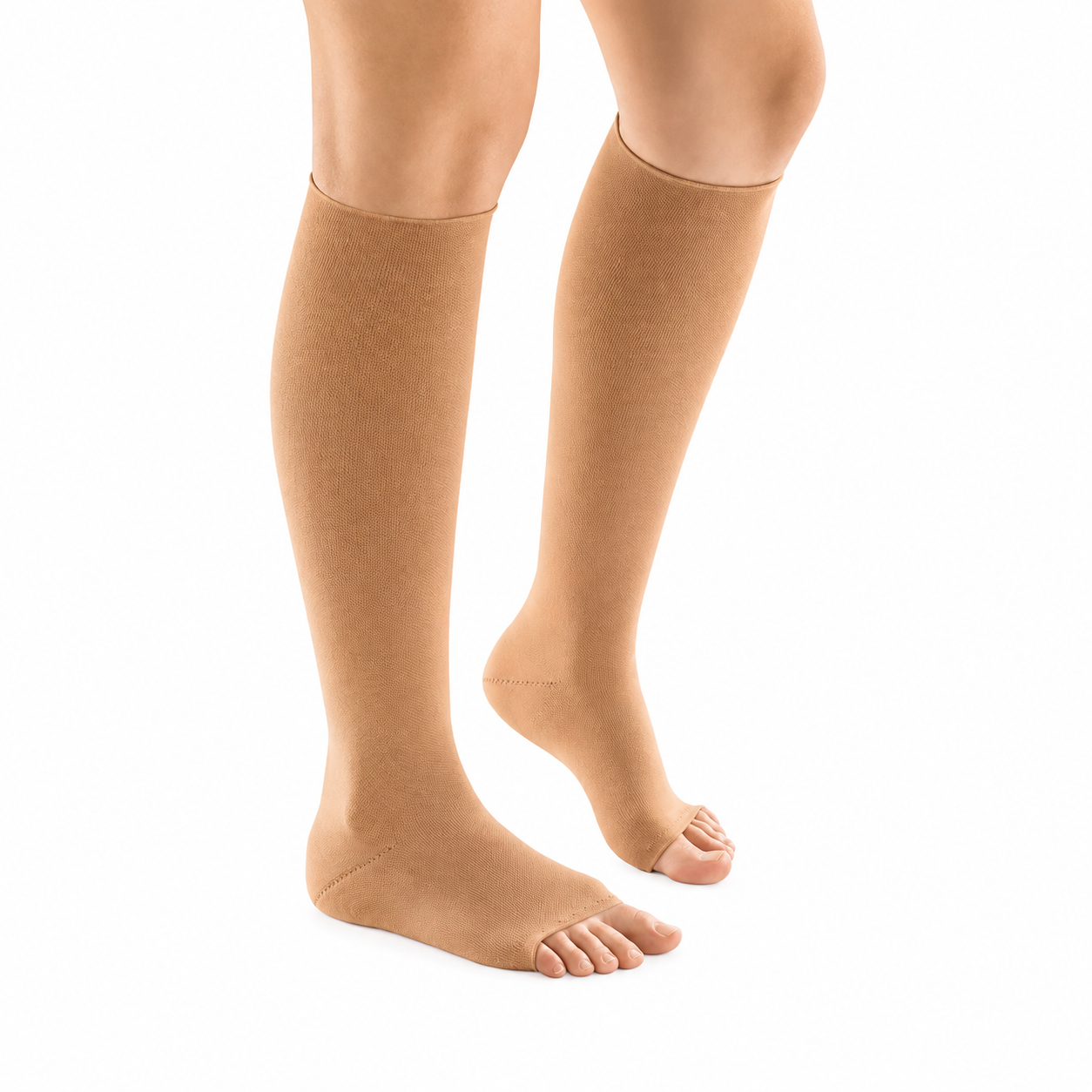 Meia Venosan Flat Soft, 20-30 mmHg, Malha Plana, 3/4 Panturrilha