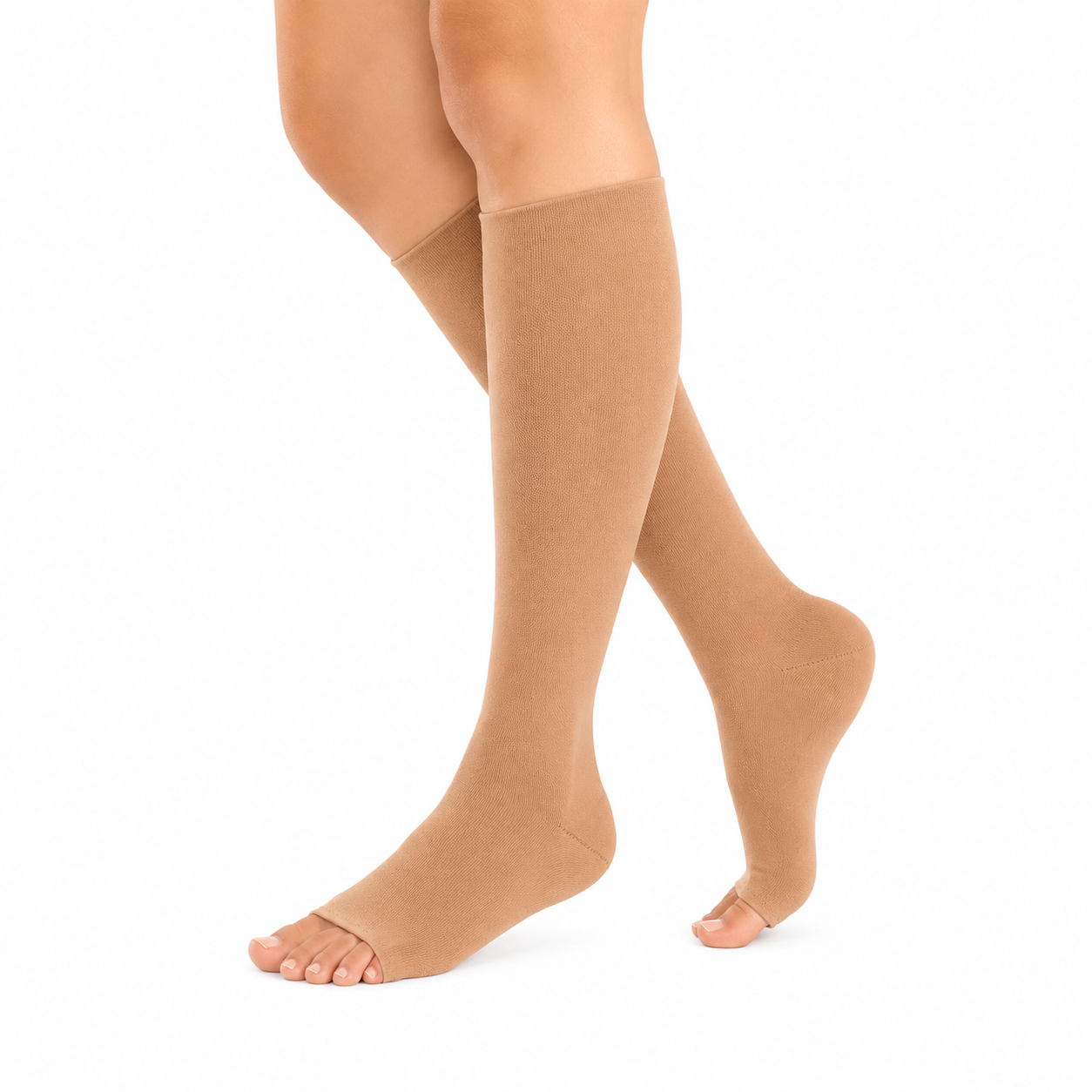 Meia Venosan Flat Soft, 20-30 mmHg, Malha Plana, 3/4 Panturrilha