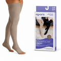 Sigvaris Meia Sigvaris Select Comfort, 20-30 mmHg, 7/8 Meia Coxa
