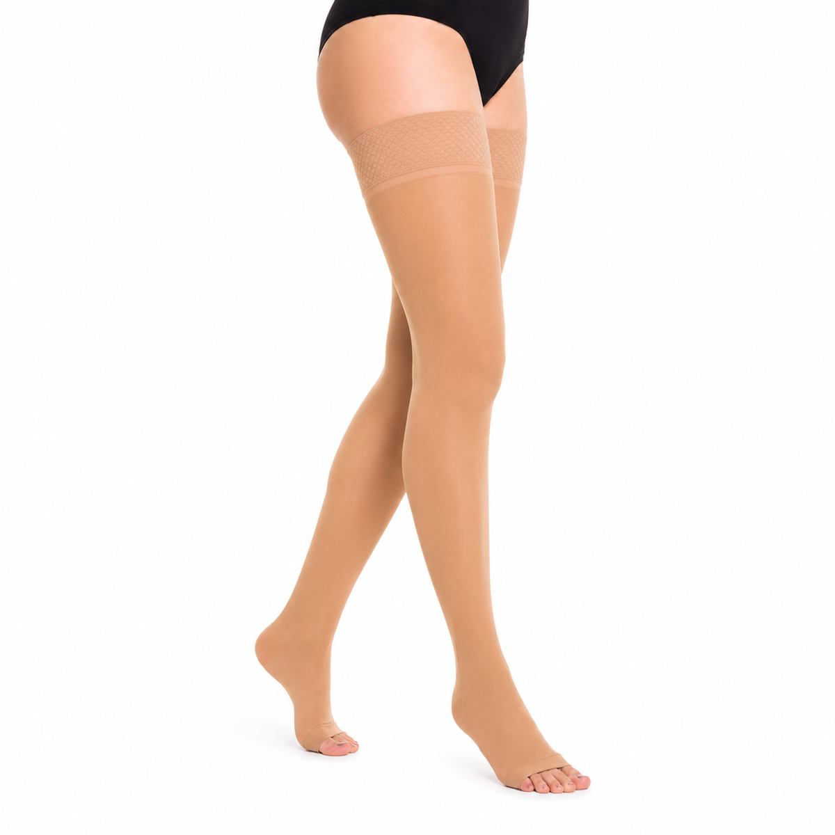 Meia Jobst Opaque 15-20 mmHg, 7/8 Meia Coxa