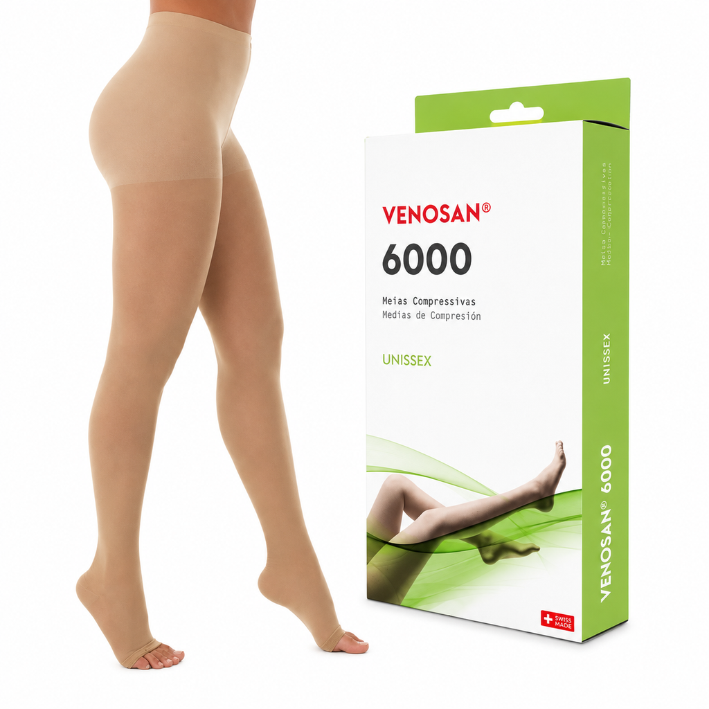 Meia Venosan 6000, 20-30 mmHg, 7/8 Meia Calça