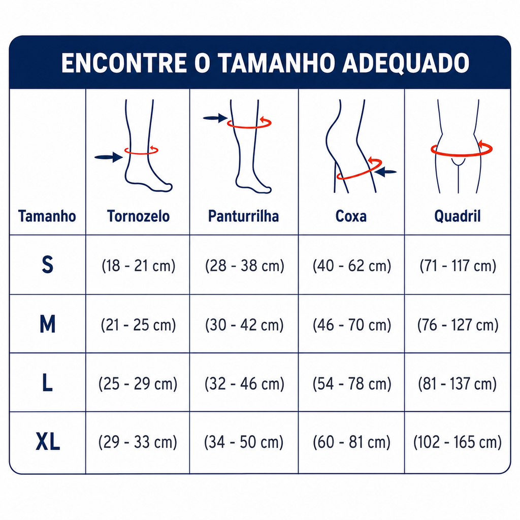 Meia Jobst For Men 20-30 mmHg, 3/4 Panturrilha