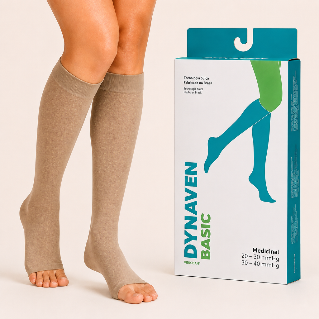 Meia Sigvaris Basic 20-30 mmHg, 3/4 Panturrilha